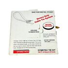 Dymetrol Severe Duty Cable Tie System Tie Kit 100 FT Strap, 25 pcs Locking Head
