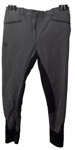 Delzani, Women's Full Seat Breeches, grey, Size L/12 - Picture 1 of 3