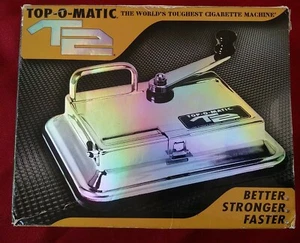 TOP-O-Matic T2 Cigarette Maker Rolling Making Tobacco Injector Machine King 100s - Picture 1 of 4