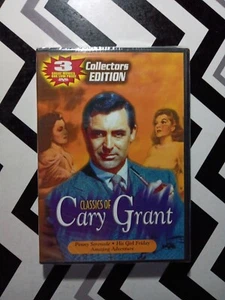 NEW SEALED Classics of Cary Grant - 3 Films (DVD, 2003, Collectors Edition) - Picture 1 of 3