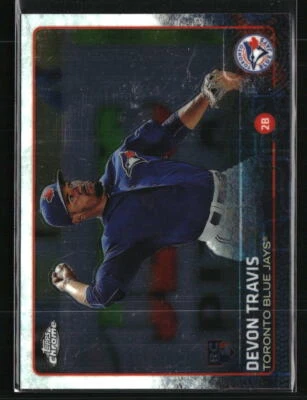 Devon Travis 2015 Topps Chrome #184  Baseball Card - Image 1 of 2