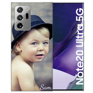 Silikon Schutzhülle TPU Cover Case Bild Druck für Samsung Galaxy Note 20 Ultra 