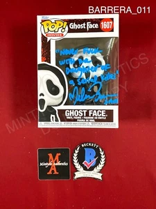 Melissa Barrera autografata firmata Ghostface Funko Pop #1607 Scream Sam Beckett - Foto 1 di 4
