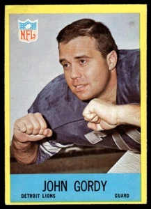 Philadelphia John Gordy Detroit Lions 1967 #64 - Imagen 1 de 2