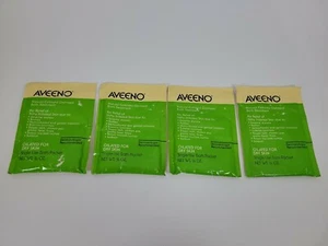 Pacchetto trattamento bagno farina d'avena colloidale naturale Aveeno vintage 1990 film prop - Foto 1 di 11