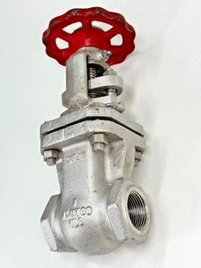 ALOYCO 110 Stainless Steel CF8M Gate Valve 1" NPT Thread Class 150 RS, BB, OS&Y - Picture 1 of 14