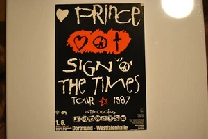 PRINZENSCHILD O DIE ZEIT 1987 TOUR POSTKARTE - Bild 1 von 2