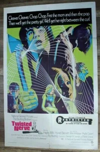 Póster original de una hoja de una hoja de Twisted Nerve 1969 de Twisted Nerve - Imagen 1 de 1