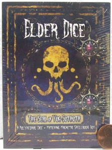 Elder Dice Set EDP-G01 "The Serl of Yog-Sothoth" 9 Würfel & Zauberbuchbox VY5 - Bild 1 von 7