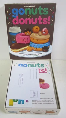 Juego de cartas Gonuts for Donuts Gamewright 2017 raro completo Foto 1 de 3