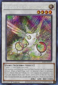 Yu-Gi-Oh! Herald of the Arc Light (Secret Rare) Secret Rare 25th Anniversary Rar - Picture 1 of 1