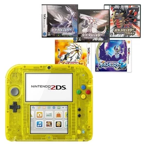 NINTENDO 2DS POCKET MONSTERS Pikachu DS 3DS Pokémon Game Software Set Very Good - Picture 1 of 22