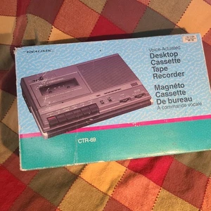 Radio Shack CTR-69 Voice Actuated Cassette Recorder Tested Working Excellent - Picture 1 of 10