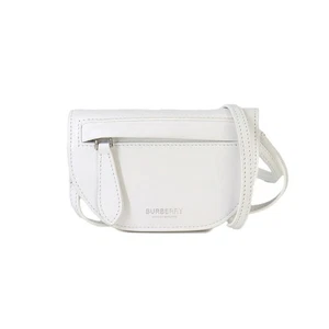 BURBERRY Mini Olympia Micro Schultertasche Leder weiß 8040736 Handtasche 90249774 - Bild 1 von 11
