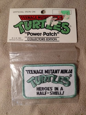 Vintage 1989 TMNT Teenage Mutant Ninja Turtles “Power Patch” In Original Package - Image 1 of 2