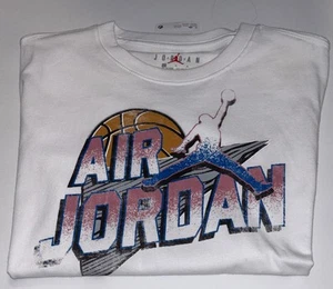Air Jordan Girls S/S Basketball Shirt Size L (12-13 Yrs) Brand New‼️ - Picture 1 of 7