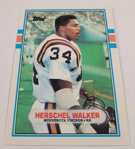1989 Topps Traded #120T Herschel Walker Minnesota Vikings - Picture 1 of 2