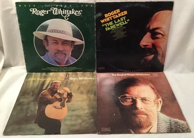 Lot of 4 Roger Whittaker Vinyl Records Foto 1 de 4