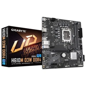 GIGABYTE H610M D3W DDR4 Motherboard - Supports 14th Gen. Intel Core CPUs, 5+1+1 - Photo 1/4