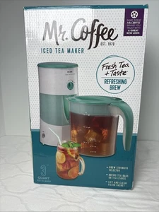 Mr. Coffee Eisteemaschine 3 Quart TM70TS türkis Neu im Karton Eisteemaschine - Bild 1 von 11