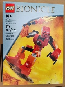 (Ligero Desgaste) Nuevo Precintado LEGO BIONICLE 40581 Tahu y Takua - Imagen 1 de 5