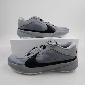 Nike Zoom Basketball Shoe Men's Gray Used - Picture 1 of 6