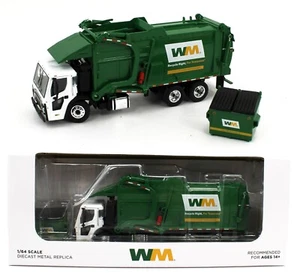 2024 NEW 1:64 DCP *WASTE MANAGEMENT* Mack LR Front Load Garbage Refuse Truck NIB - Picture 1 of 13