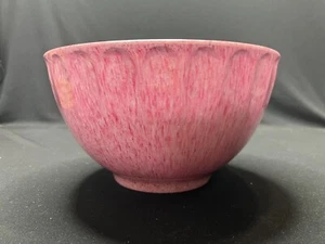Boonton Ware Melmac Confeti Rosa Mezclador 511C-4Q - 4 Cuartos de galón Huella Pulgar - Imagen 1 de 4