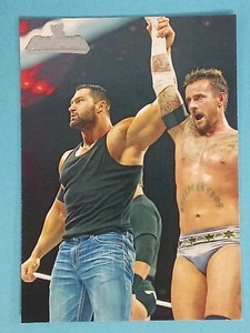 2011 Topps WWE Champions Mason Ryan w/ CM Punk" #44