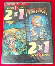 2x1 two for one phantis Freddy Hardest dinamic amstrad cpc disk 464 664 6128