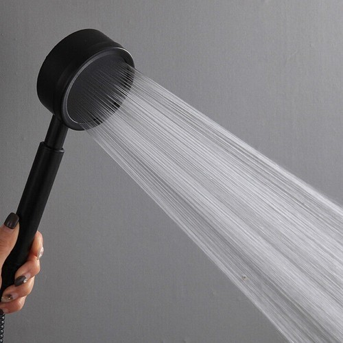 Pommeau De Douche Filtrant 5 Modes - Buses Silicone Anti-calcaire, économie D'eau 30%, Avec 5 Cartouches De Rechange