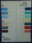 1956 BUICK Automobile Paint Chip Color Swatch Sheet - ARCO Paints