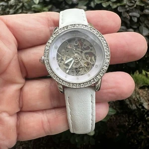 Anne Klein Ladies Automatic Crystal Accent Skeleton Watch, 10/8817T-TY6DSKSV - Picture 1 of 11