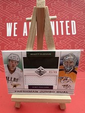 2012-13 Panini Limited 45/49 Chet Pickard Scott Glennie #FD-GP Rookie RC