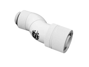 Bitspower  G1/4" Deluxe White Triple Rotary 90-Degree Compression Fitting CC3 V2 - Bild 1 von 2