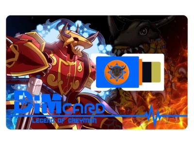 Pulsera Bem Digimon BE PERSONALIZADA “BE LEGEND OF GREYSOL” PERSONALIZADA BEM D.BLAZE Foto 1 de 4