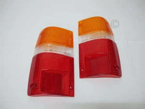 Pair Tail Rear Lights Lens pair LH RH Fits Toyota Hilux Pickup 89-95 - Picture 1 of 3