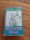 Metallica And Justice For All Cassette Rare