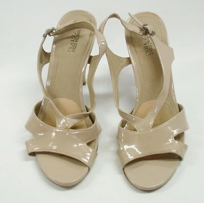 Kenneth Cole REACTION 4" Tacones con Tirantes ~ Beige ~ Talla 8.5 M Foto 1 de 4