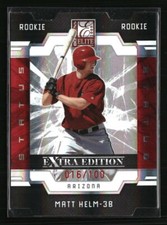 Matt Helm 2009 Donruss Elite Extra Edition #128 Baseball Card /100
