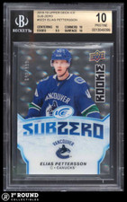 Elias Pettersson BGS 10: 2018-19 Upper Deck Ice Subzero Pristine /999 POP 3