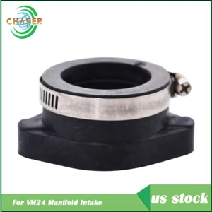 New 28mm 35mm Carb Manifold Intake Flange Intake Adapter Manifold Boot For VM24 - Picture 1 of 8