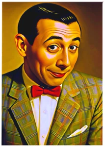 PEE WEE HERMAN - Paul Reubens * Custom ACEO * Fun Novelty * CELEBRITY * Art Card - Picture 1 of 2