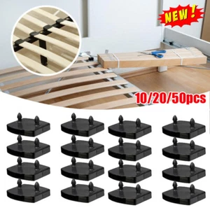 10/20/50Stück Bett Kappen Reparatur Lattenrost Mittel End kappen Ersatz Halter✅ - Bild 1 von 25