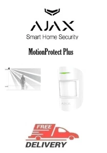 Ajax MotionProtect Plus Funk-Bewegungsmelder mit Mikrowellensensor, weiß - Bild 1 von 1