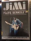 Jimi Plays Berkeley (DVD, 2003) Like New Must Have For Hendrix Fans!