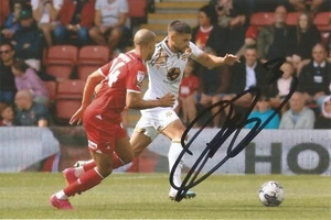 CAMBRIDGE UNITED: DANNY ANDREW SIGNED 6x4 ACTION PHOTO+COA - Picture 1 of 1