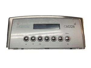 Gaggia Titanium Silver Touch Panel with LCD display panel, Buttons Circuit Board - Picture 1 of 5