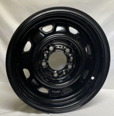 14  inch   5 Lug   Wheel  Rim   Fits   Falcon    Maverick   Mustang    BLK1921am Foto 1 de 3