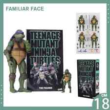 7" NECA TMNT Teenage Mutant Ninja Turtles Original 1990 Movie 4 Pack Rare NIB